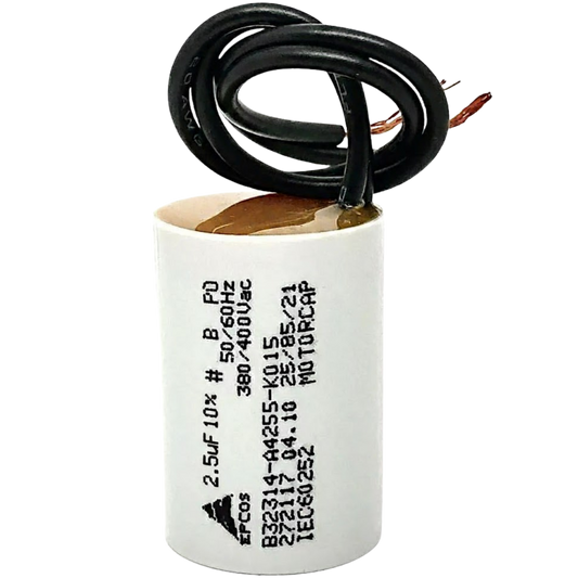 Capacitor De Partida 2,5uF 380/400V 25x37mm (2Fios)